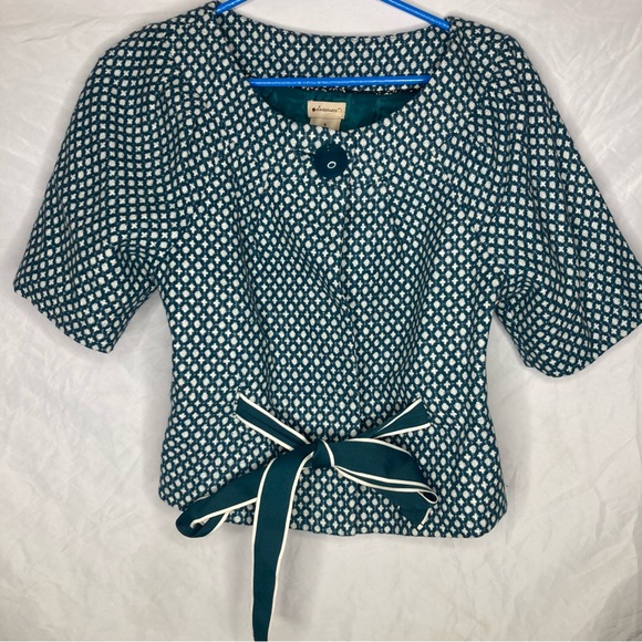 Anthropologie Elevenses wool cropped jacket - Picture 1 of 5